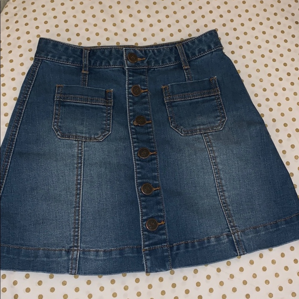 american rag jean skirt